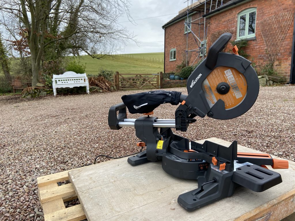 Evolution R255 mitre saw